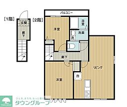 西東京市ひばりが丘北3丁目計画 2LDKの間取図画像