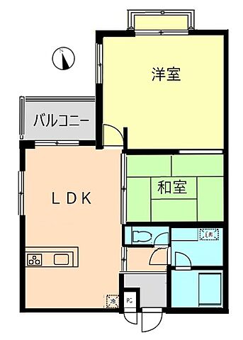 間取り 信開ベルシー久方 4階/-