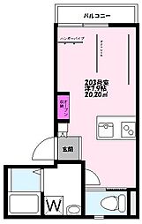 39 TERRACE RESIDENCE(サンキューテラスレ 2階/203