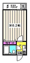 フラット沼袋II 1階