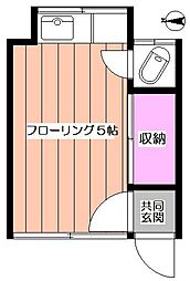 ブルーバード荘 1階/-