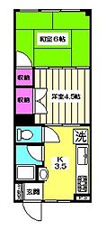 松原マンション 4階/406