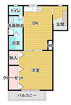 シャルマンゆり 101 ｜ 山口県下関市稗田北町9-13（賃貸アパート1DK・1階・33.92㎡） その2