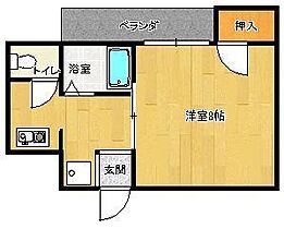 東武ビル唐戸 301 ｜ 山口県下関市南部町23番15号（賃貸マンション1DK・3階・25.61㎡） その2