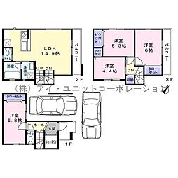 物件画像 江戸川区小松川4丁目　新築戸建