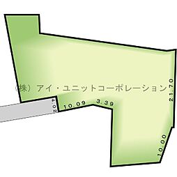 市川市稲越2丁目　土地