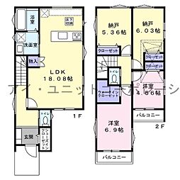 新京成電鉄 高根木戸駅 徒歩19分