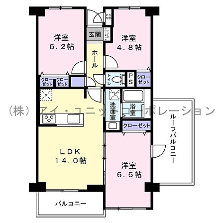 間取図です。