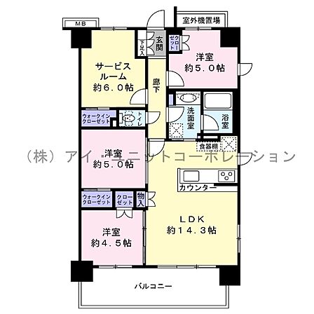 間取図です。