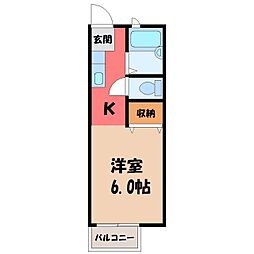JR東北新幹線 宇都宮駅 バス14分 北越戸町下車 徒歩6分