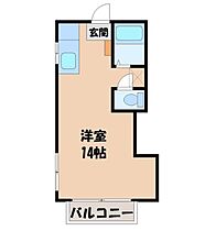 ビレッジ旭ヶ丘  ｜ 栃木県宇都宮市兵庫塚1丁目（賃貸アパート1R・1階・26.00㎡） その2