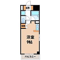 ドミール星が丘  ｜ 栃木県宇都宮市星が丘2丁目（賃貸マンション1R・3階・24.36㎡） その2