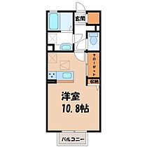 グランプレジール C  ｜ 栃木県小山市大字粟宮（賃貸アパート1R・1階・30.03㎡） その2