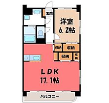 Y＆Mアーバンライフ  ｜ 栃木県宇都宮市石井町（賃貸マンション1LDK・2階・55.51㎡） その2