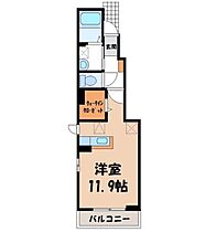 プラスター III  ｜ 栃木県栃木市薗部町3丁目（賃貸アパート1R・1階・32.94㎡） その2