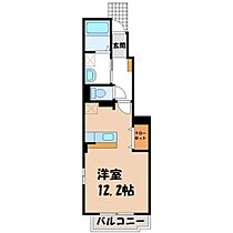 アンジュ・カルム A  ｜ 栃木県鹿沼市睦町（賃貸アパート1R・1階・32.90㎡） その2