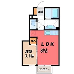 東武宇都宮線 南宇都宮駅 徒歩21分