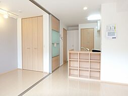 JR水戸線 結城駅 バス13分 ふれいあい館入口下車 徒歩5分の賃貸アパート 1階1LDKのリビング/ダイニング