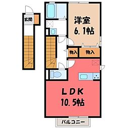 東武宇都宮線 東武宇都宮駅 4.3km