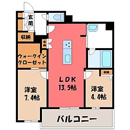 JR東北本線 宇都宮駅 徒歩18分