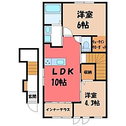 東武日光線 新鹿沼駅 徒歩25分