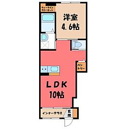 JR東北本線 宇都宮駅 バス15分 宇都宮化成前下車 徒歩13分 1階/-