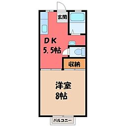 宇都宮芳賀ライトレール線 宇都宮駅東口駅 徒歩14分 2階/-