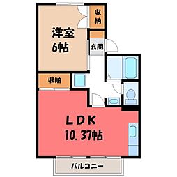 東武宇都宮線 東武宇都宮駅 バス10分 仏所護念会入口下車 徒歩5分 1階/-