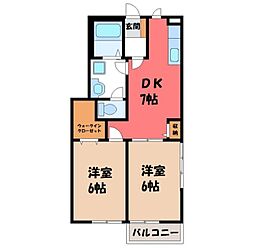 東武宇都宮線 西川田駅 徒歩32分 1階/-