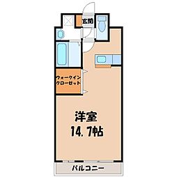 宇都宮芳賀ライトレール線 駅東公園前駅 徒歩4分 3階/-