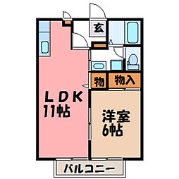 宇都宮芳賀ライトレール線 駅東公園前駅 徒歩15分 2階/-