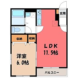 東武宇都宮線 安塚駅 徒歩31分