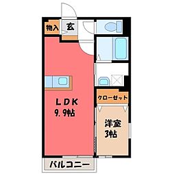 JR東北本線 氏家駅 徒歩32分 2階/-