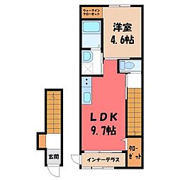 ソラーレ 1LDKの間取図画像