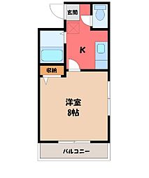 宇都宮芳賀ライトレール線 峰駅 徒歩15分 3階/-