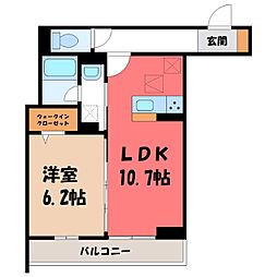 宇都宮芳賀ライトレール線 ゆいの杜東駅 徒歩4分