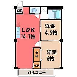 シティハイツ小堀 A 2階