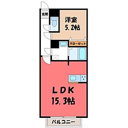 宇都宮芳賀ライトレール線 宇都宮大学陽東キャンパス駅 徒歩5分 1階/-