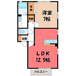 JR東北本線 宇都宮駅 バス20分 富士見小学校北口下車 徒歩3分