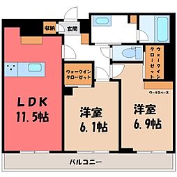 宇都宮芳賀ライトレール線 峰駅 徒歩5分 1階/-