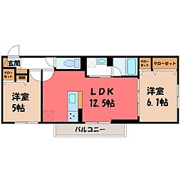 Raffine宿郷 2階