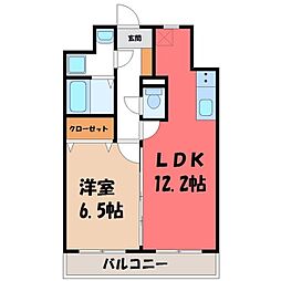 東武宇都宮線 東武宇都宮駅 徒歩24分
