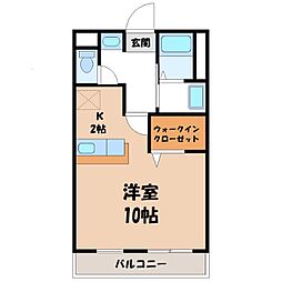 東武宇都宮線 南宇都宮駅 徒歩36分 1階/-
