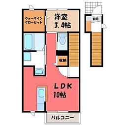 宇都宮芳賀ライトレール線 東宿郷駅 徒歩24分 2階/-