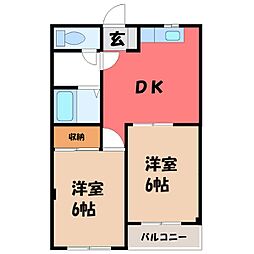JR東北本線 小山駅 徒歩15分 3階/-
