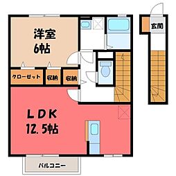 東武日光線 新大平下駅 徒歩15分