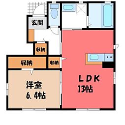 JR両毛線 栃木駅 徒歩29分