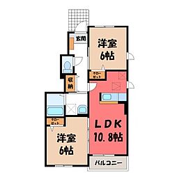 JR両毛線 栃木駅 徒歩15分 1階/-
