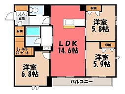 東武宇都宮線 東武宇都宮駅 徒歩27分 2階/-