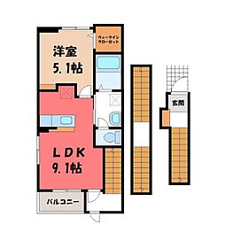 JR東北新幹線 小山駅 バス18分 稲荷公園北下車 徒歩3分 3階/-